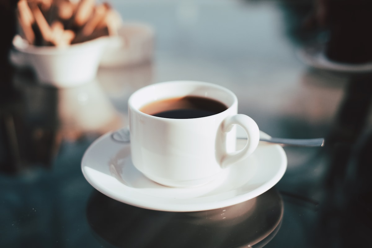 Sleep-themed photo for coffee served at lunch the restaurant refill trap