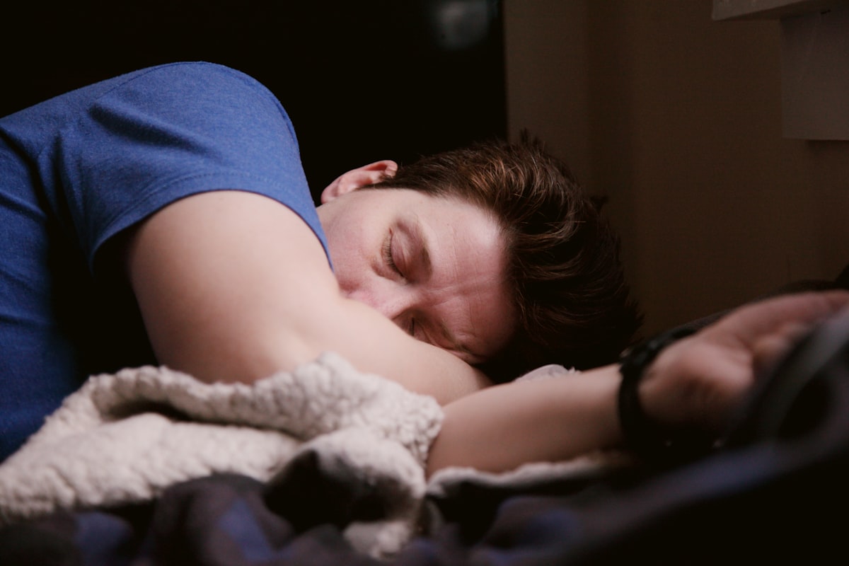 Sleep-themed photo for depression and sleep connection