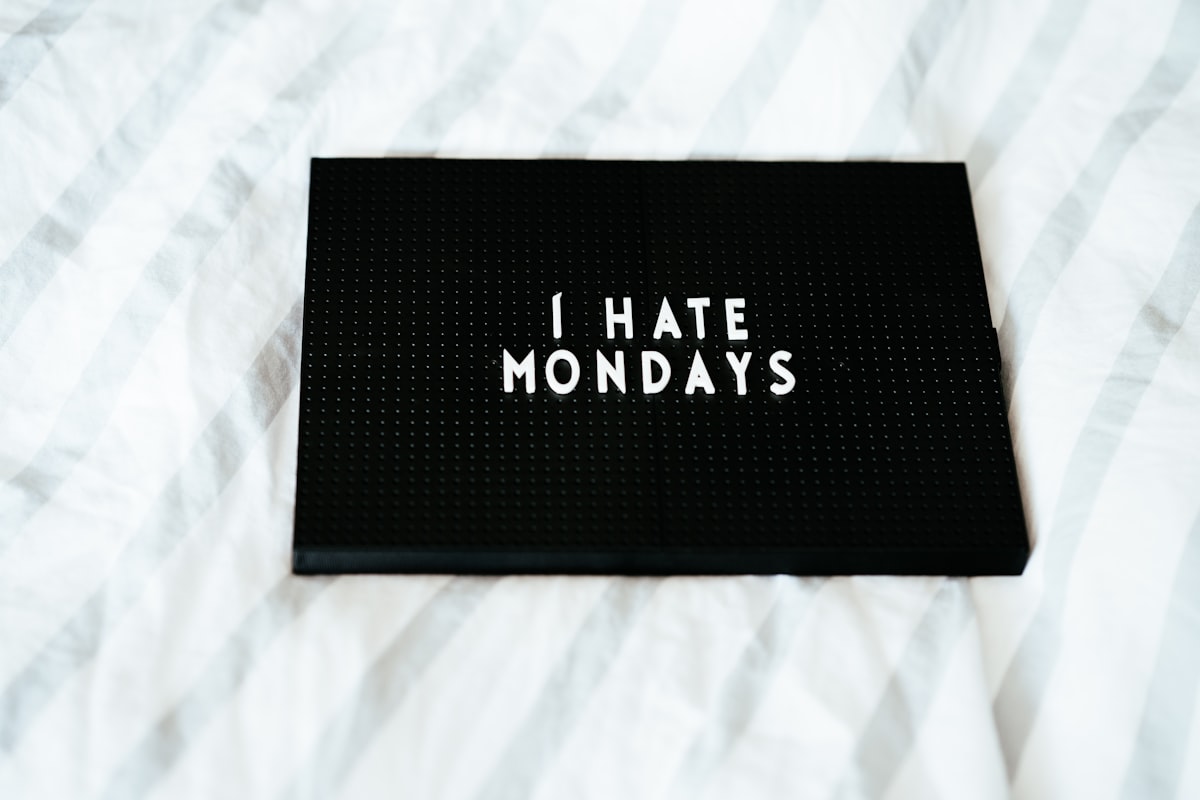 Sleep-themed photo for five monday mistakes that keep you groggy