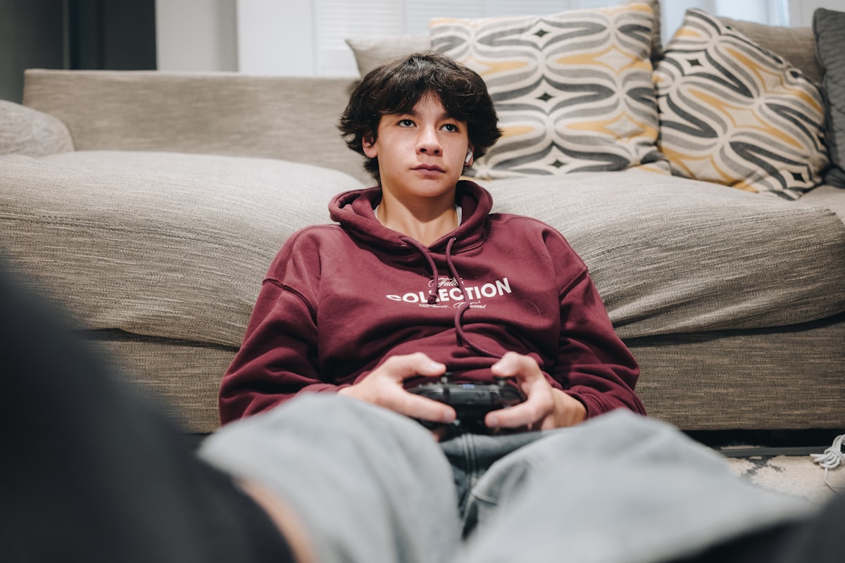 Sleep-themed photo for how late is too late for teen gaming on school nights