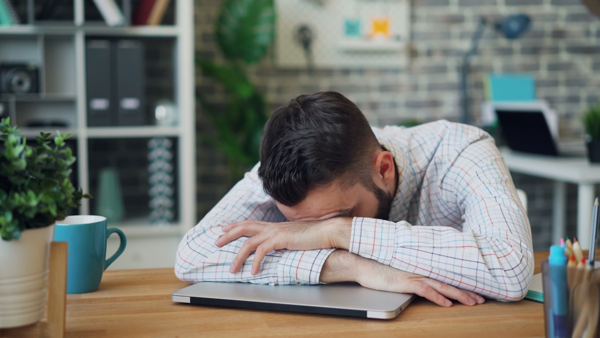 Sleep-themed photo for how stress affects sleep