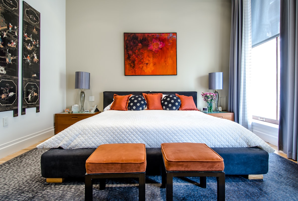 Sleep-themed photo: bedroom night lamp — a Sleep, Finally guide to irregular sleep schedule effects