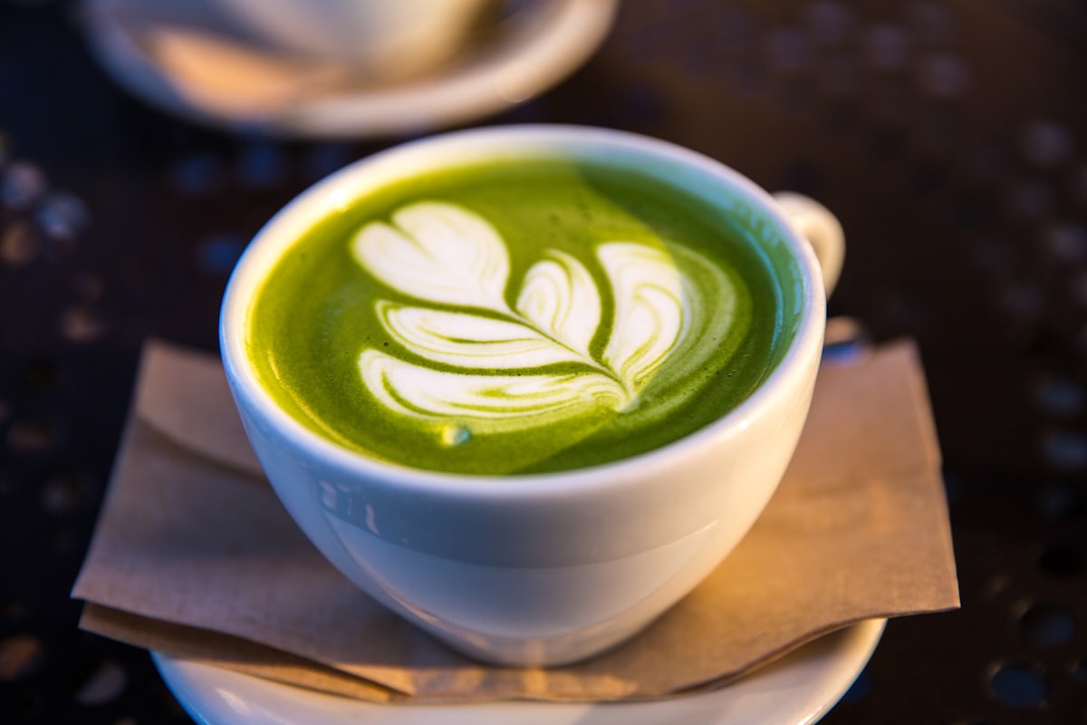 Sleep-themed photo: matcha green — a Sleep, Finally guide to matcha vs coffee gentler energy or same problem