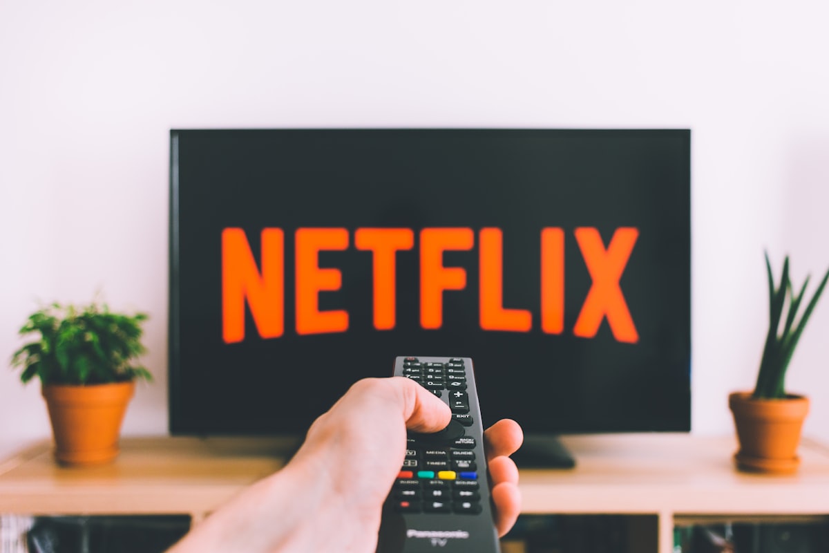 Sleep-themed photo: tv remote — a Sleep, Finally guide to netflix before bed