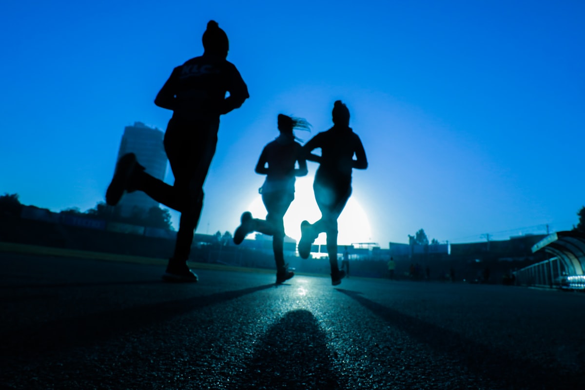 Sleep-themed photo: running woman — a Sleep, Finally guide to nina moves her run and keeps her walk