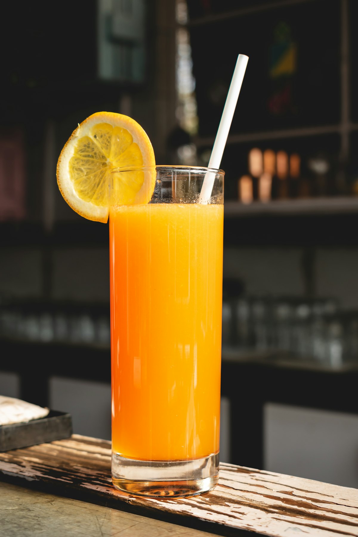 Sleep-themed photo: juice glass — a Sleep, Finally guide to perimenopause sleep while traveling