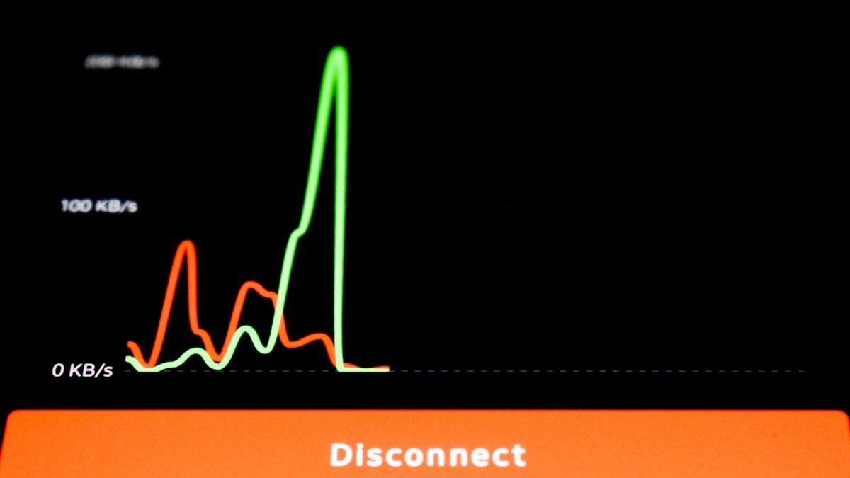 A close up of a cell phone screen with a line graph on it. — a Sleep Finally guide to What Is a Multiple Sleep Latency Test? Plainly Explained.
