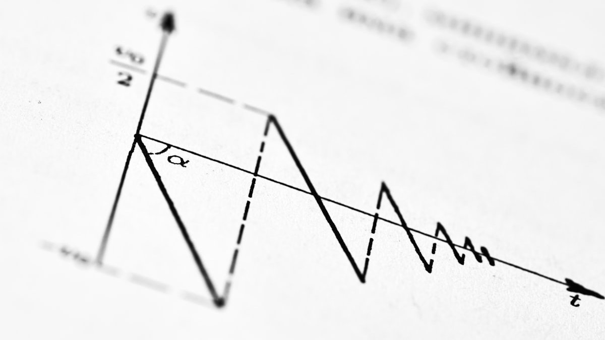 A graph depicts decaying oscillations over time. — a Sleep Finally guide to What Worry Does to the Cortisol Curve.